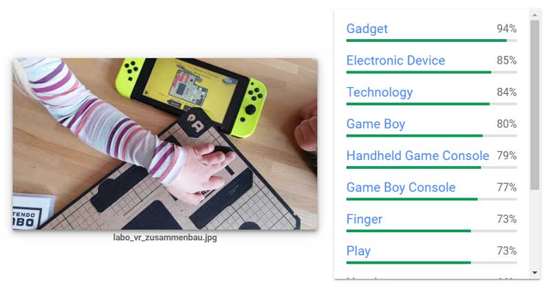 Bilderkennungs-KIs identifizieren Personen - oder auch mal eine Switch.