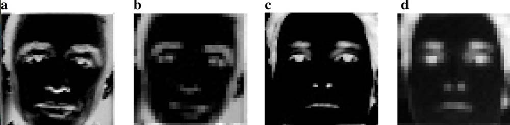 Die Person (a) soll kriminell sein oder werden, die KI-Bildanalyse (b) ist die Beweisf&uuml;hrung. Person (c) ist laut KI fein raus. | Bild: 